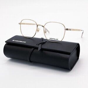 NEW MONTBLANC EYEGLASSES MB0238OK 001 GOLD MEN EYEWEAR MONTBLANC